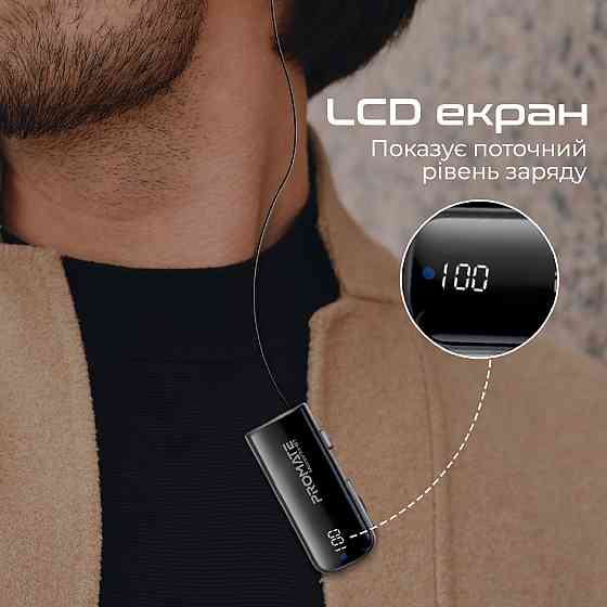 Bluetooth-гарнітура Promate Monoflix-bt Black ( Чорний ) Харків