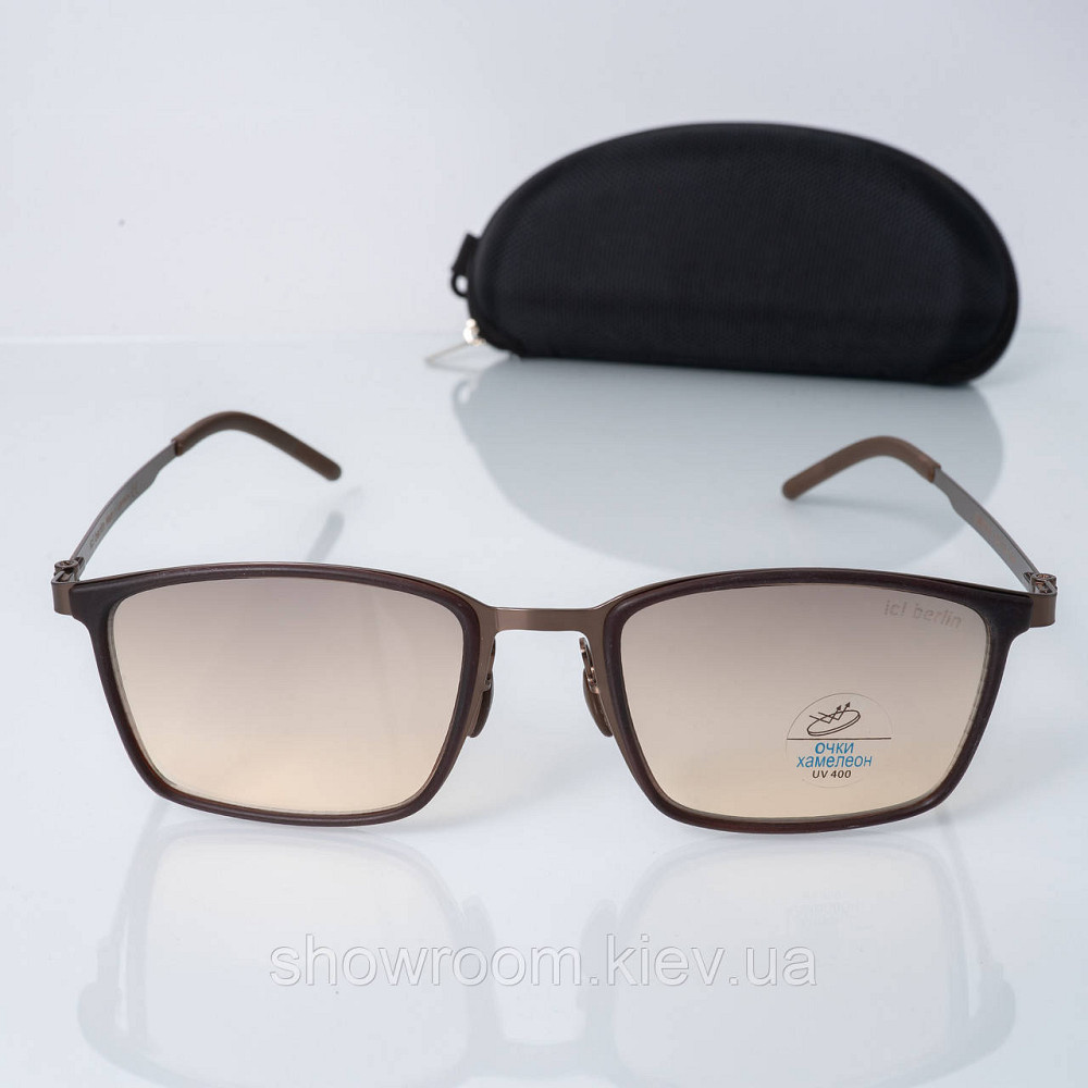 Сонцезахисні чоловічі окуляри хамелеони Ice Berlin (5270) фотохромні Київ - фото 2