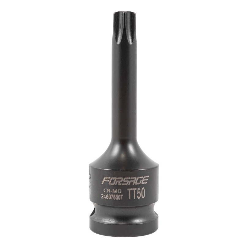 Головка 1/2" з насадкою Torx T50H з отвором ударна F-24607850T Одеса - фото 1