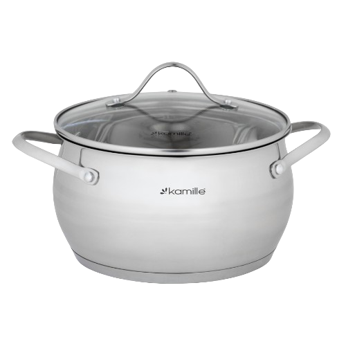 Набір каструль 4 предмети (каструлі 2,1/3,7л) нержавіюча сталь 5910 KAMILLE Житомир - изображение 6