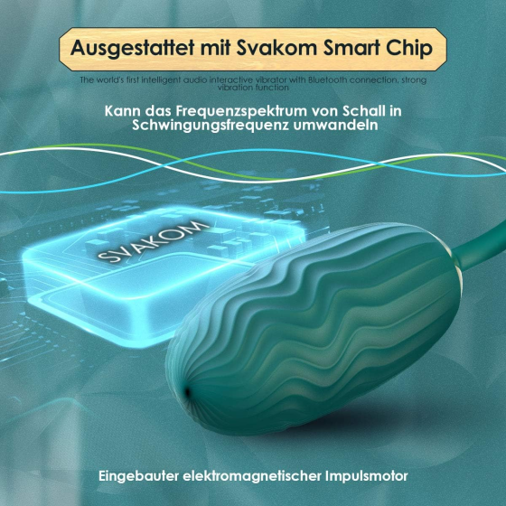 Розумний вібратор VIALA з Bluetooth-колонкою — Водонепроникний (IPX7), 25 режимів вібрації, керування через додаток Київ