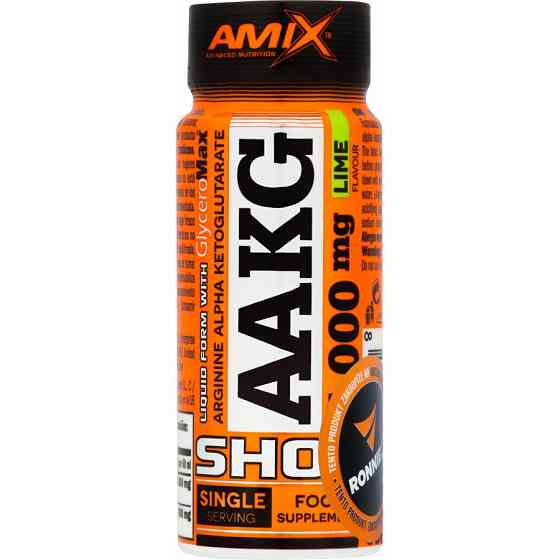 Амінокислота Amix Nutrition AAKG Shot 4000mg 60 ml (Lime) Луцьк