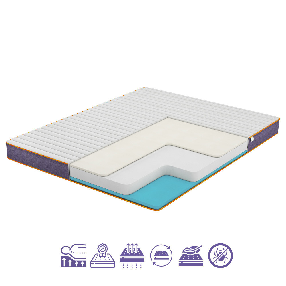 Ортопедичний матрац TM Family Sleep Aster/Астер Flowers Collection 140х190 Харків - фото 3
