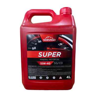 Моторное масло NORVEGO SUPER 15W40 4л Винница