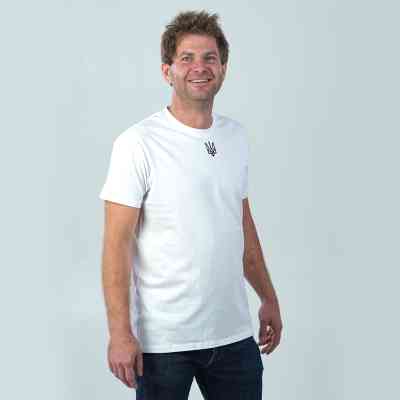 Футболка Sol's Imperial 190 Тризуб білий S (11500102/141S) Винница