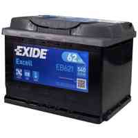 Акумулятор автомобільний EXIDE EXCELL 62A (EB621) Киев