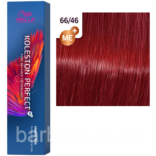 Фарба для волосся Wella Koleston Me+ Vibrant Reds 66/46 красный рай Киев - изображение 1