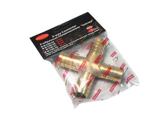 Розгалужувач X-подібний «ялинка» 20мм ROCKFORCE RF-E102-4/8 Одеса