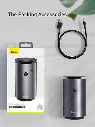 Зволожувач повітря Baseus Time Aromatherapy machine humidifier 75ml Silver Киев