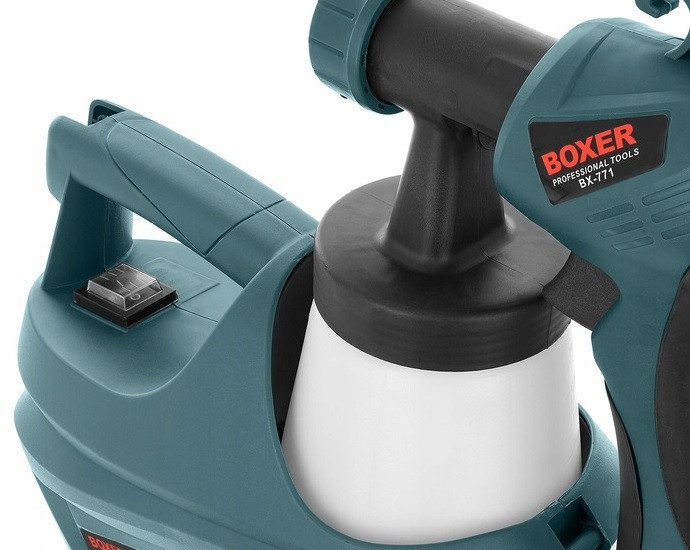 BX-771 Электрический краскопульт 1650 Вт, 700 мл, сопло 1,8 мм, регулировка потока, без компрессора Одесса - изображение 8