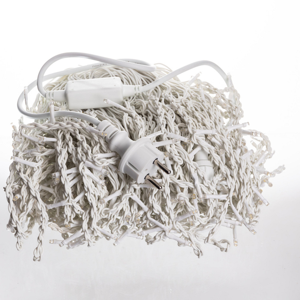 Вулична гірлянда Бахрома 36 м 600 LED білий провід Жовте сяйво36MWY Коломыя - изображение 4