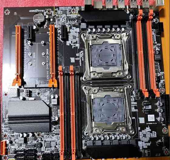 Материнська Плата ZX — DU99D4 X99 Dual CPU Xeon E5 2600 v3/v4 Київ