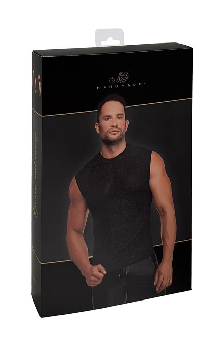 Мужская футболка Noir Handmade H083 Onyx skin tank XL Sex Aura Киев - изображение 8
