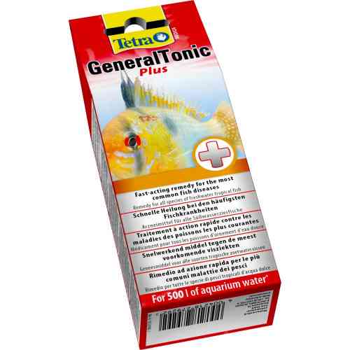 Средство Tetra Medica General Tonic Plus для рыб лекарственное от бактериальных и паразитарных заболеваний 20 мл на 500 л Киев