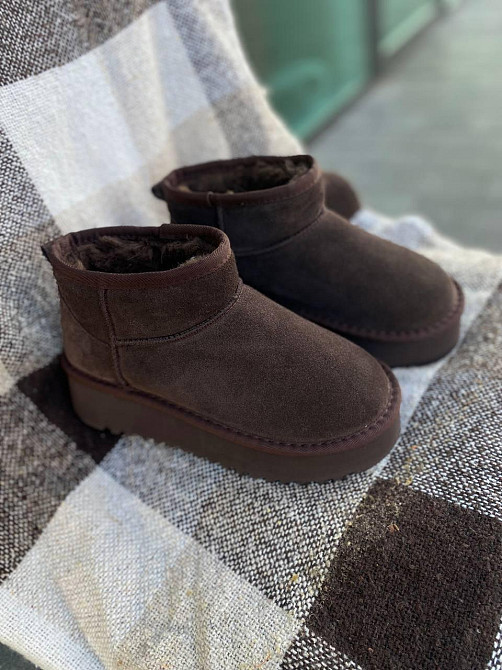 Stilli Угги жіночі STILLI 250-5 шоколадні (зима, замша натуральна) (6145) Коломия - фото 10