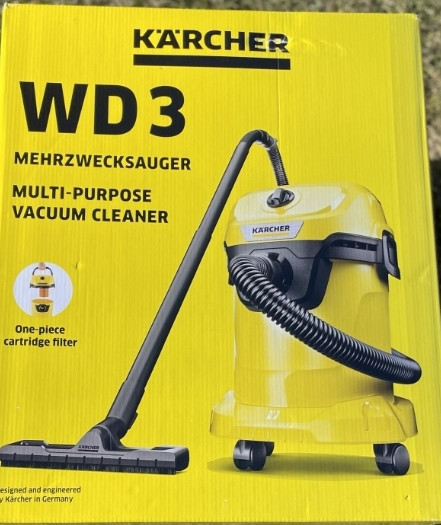 Потужний пилосос Karcher WD 3 для дому та професійного використання. Харків - фото 5