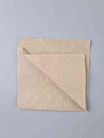 Пакет паперовий крафт бурий Куточок 130х0х130, 40 г/м2 (100 шт.) Харків