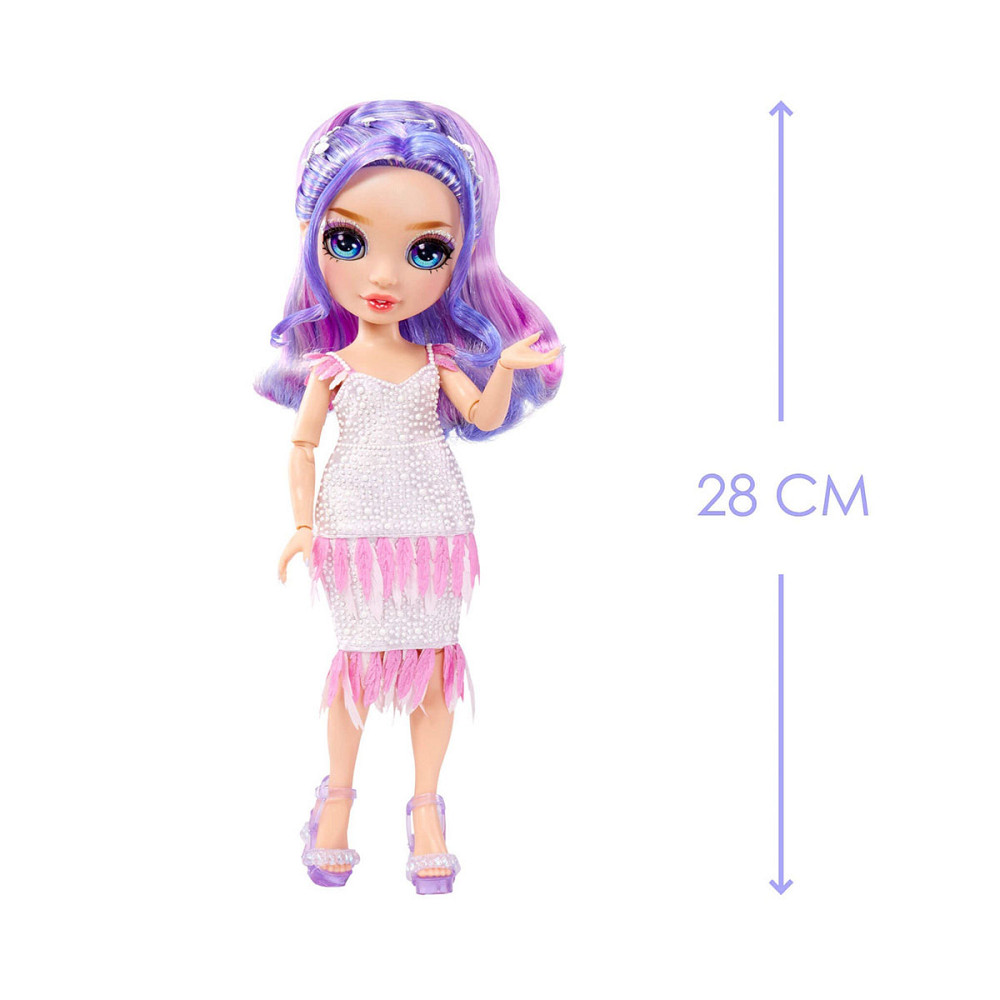 Лялька Rainbow High серії Fantastic Fashion – Віолетта (з акс.) Дніпро - фото 2