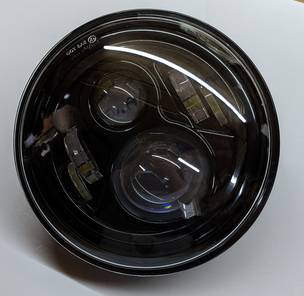 Передні лед фари Нива ВАЗ 2121, ВАЗ 2101, ГАЗ24, УАЗ. LED фари 60 ватт Харків - фото 1