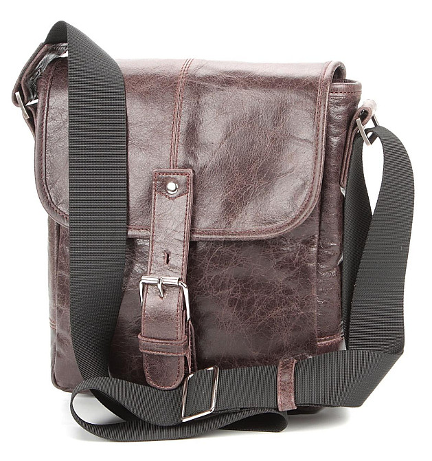 Сумка SHVIGEL 00855 из натуральной кожи Коричневая Киев - изображение 4