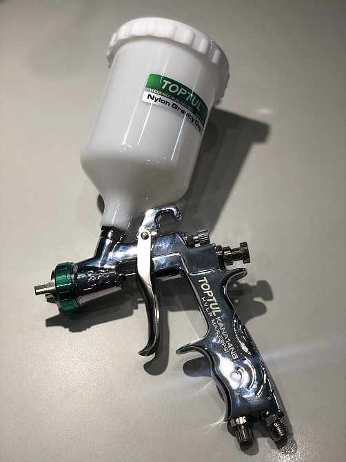 Краскопульт професійний HVLP ВП бачок 600мл, 1,4 мм TOPTUL KANA14N6 Одеса - фото 4