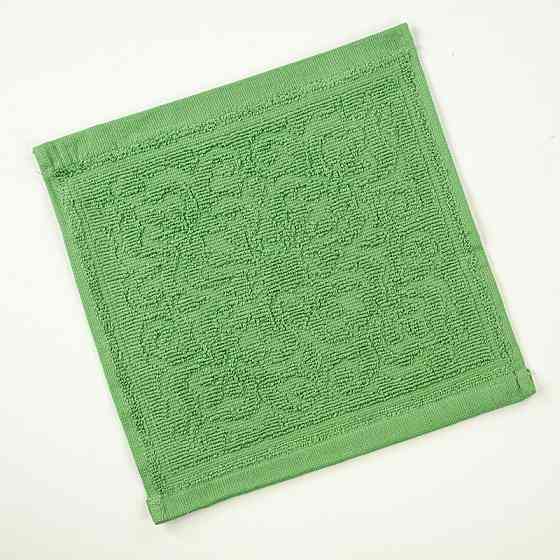 Кухонна жакардова серветка GM Textile 25х25см 380 г/м2 (Зелений) Суми