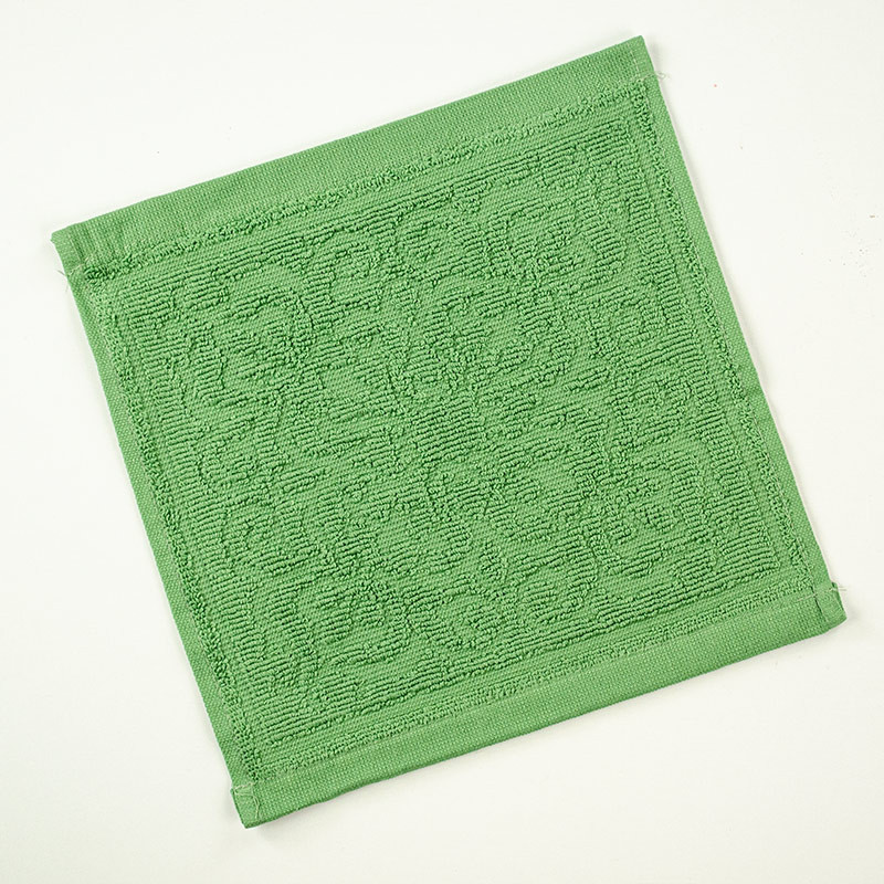 Кухонная жаккардовая салфетка GM Textile 25х25см 380 г/м2 (Зеленый) Сумы - изображение 1