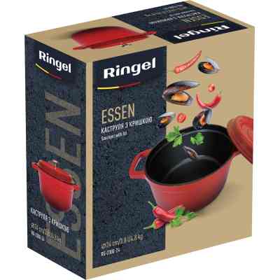 Каструля Ringel Essen 2.9 л (RG-2300-22) Вінниця