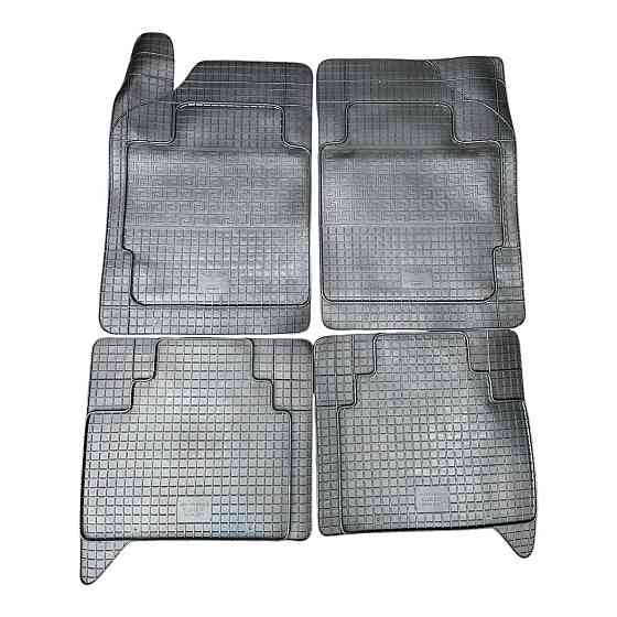Коврики в салон резиновые универсальные ELEMENT POLYTEP Classic, комплект 4 шт, черные Киев