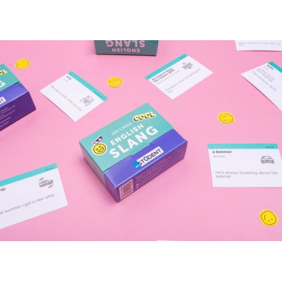 Обучающий набор English Student Карточки для изучения английского языка Slang, украинский (591225953) Винница - изображение 3