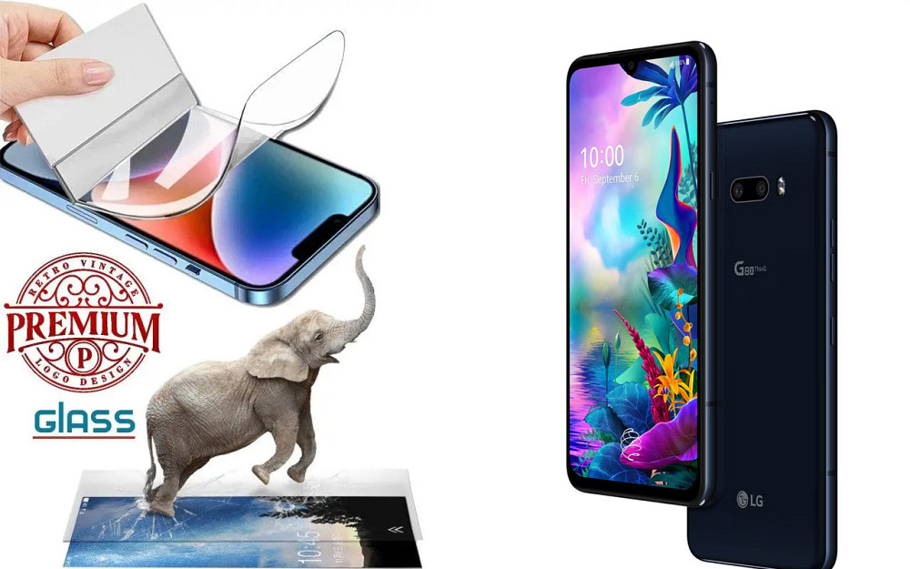 Полиуретановая пленка LG G8X ThinQ, Premium, толщина 0,2 мм Киев - изображение 1