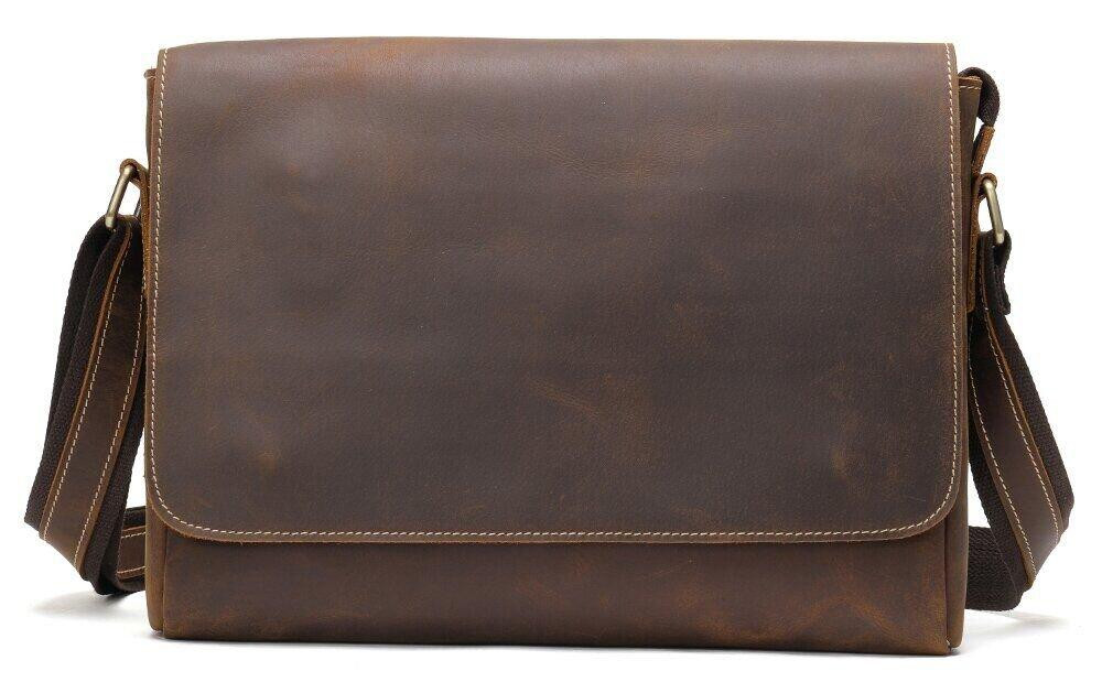 Сумка мужская коричневая (Vintage) Киев - изображение 5