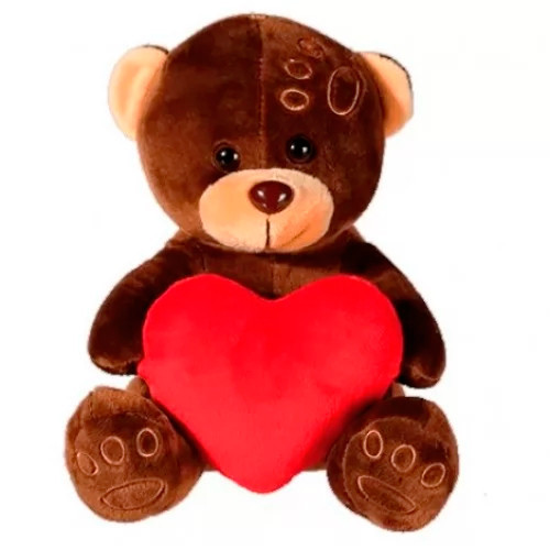 Іграшка плюшева "Ведмедик з серцем" Рівне - фото 1