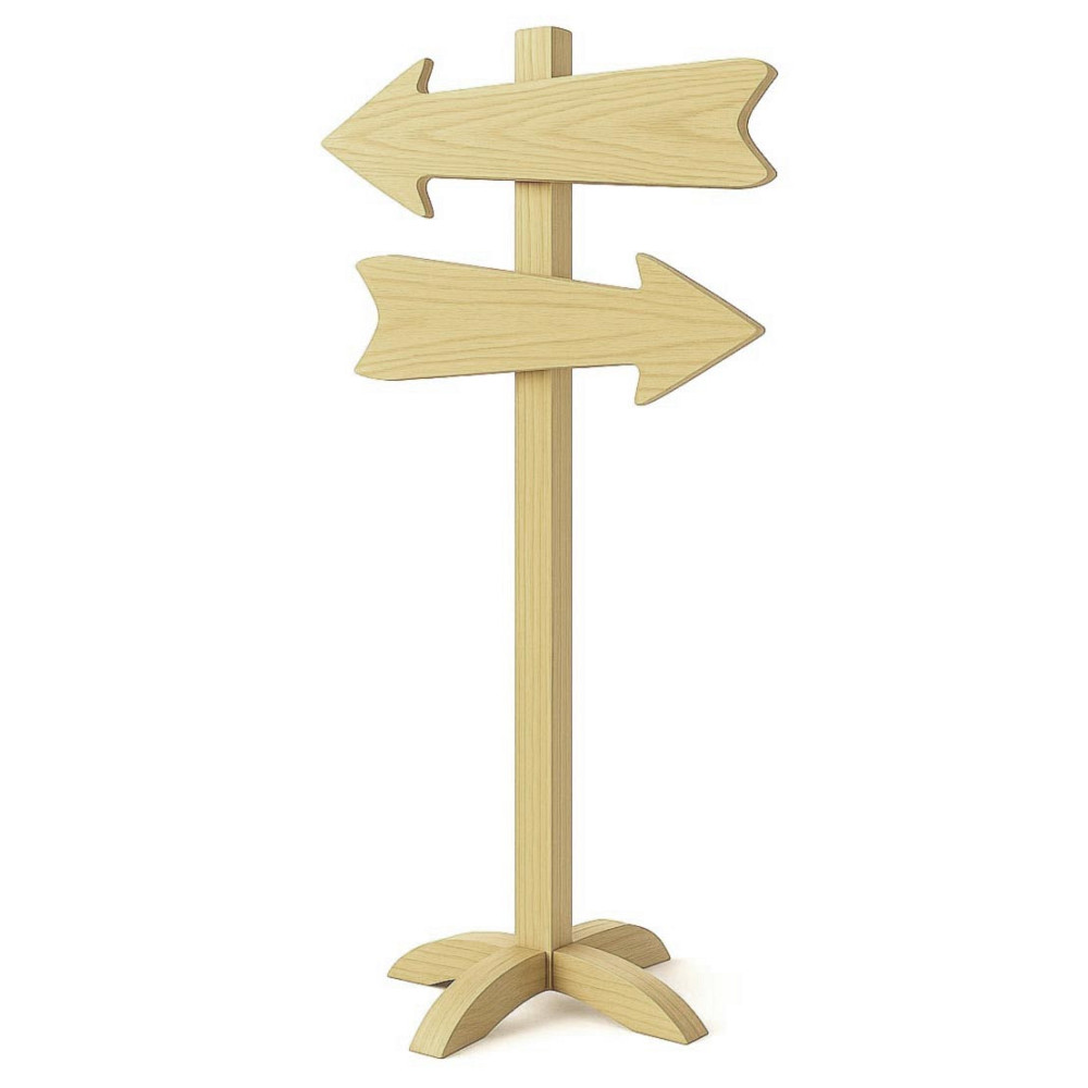 Напольная стрелка-указатель 