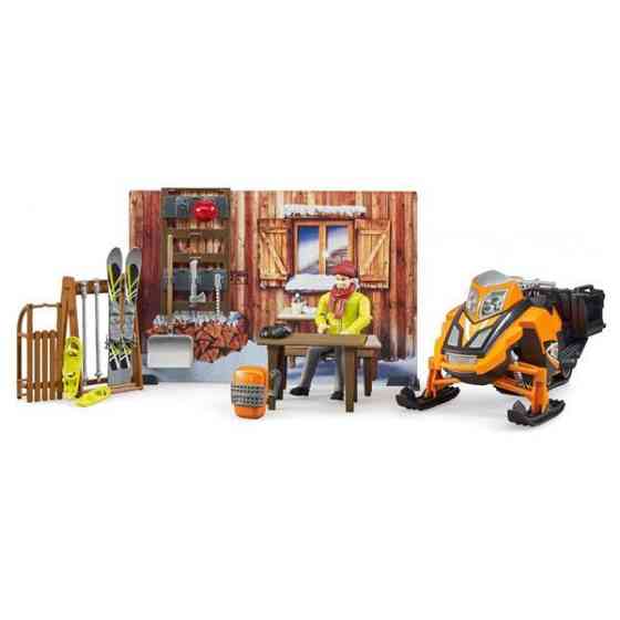 Ігровий набір Bruder Лижна станція 1:16 (63102) Харків