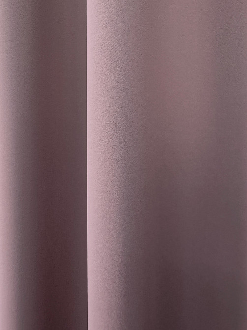 Комплект коротких штор VR-Textil Блекаут Midnight № 1679ш Пудровий 140х170 см 2 шт (35-0459) Київ - фото 7