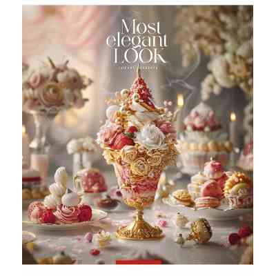 Тетрадь Школярик Luxury desserts 60 листов клетка (060-3477K) Винница