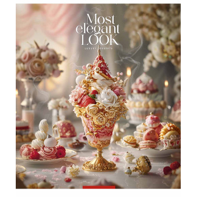 Тетрадь Школярик Luxury desserts 60 листов клетка (060-3477K) Винница - изображение 4