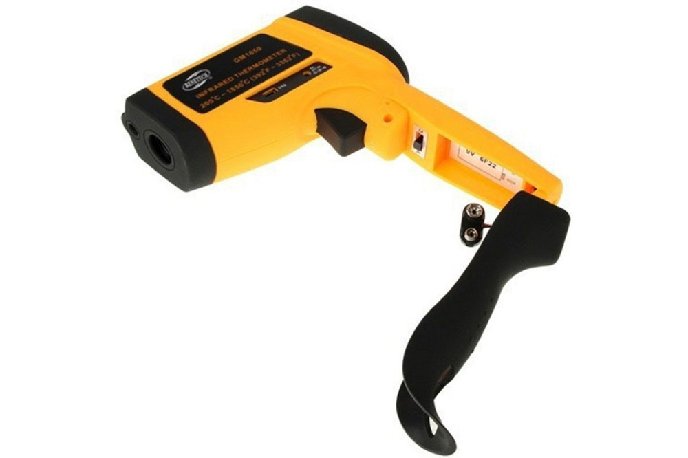 Лазерный бесконтактный цифровой пирометр 200-1850°C BENETECH GM1850 Одесса - изображение 2