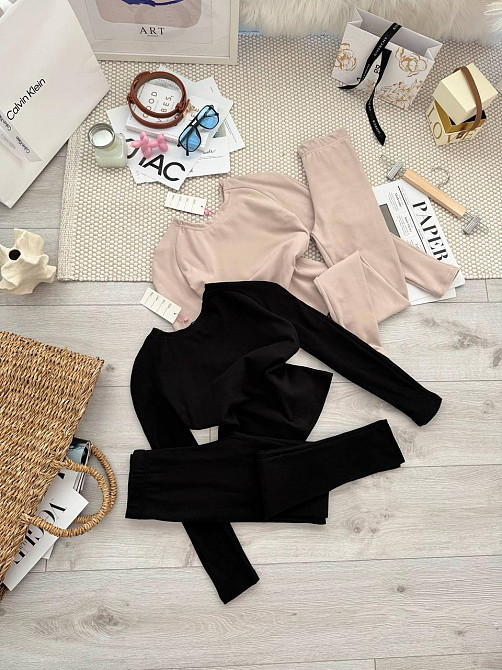 Женская базовая теплая универсальная термобелье пума Одесса - изображение 2