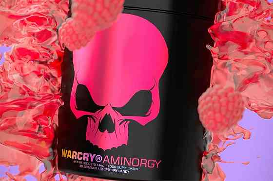 Передтренік Warcry AminoRGY 300 g (Raspberry Candy) Луцк