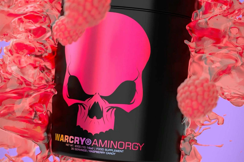 Передтренік Warcry AminoRGY 300 g (Raspberry Candy) Луцьк - фото 3