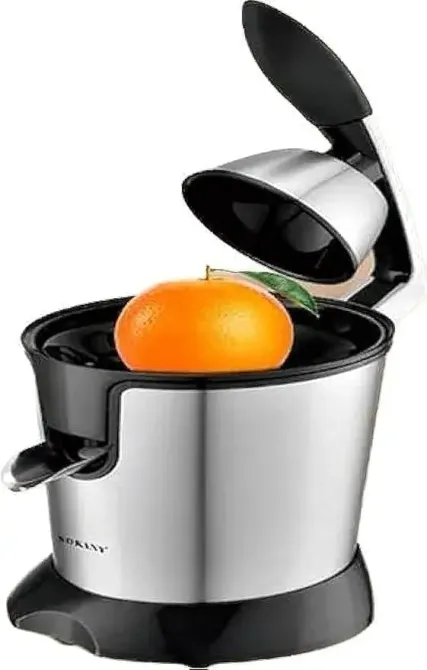 Соковыжималка для цитрусовых Sokany из нержавеющей стали 400 мл 350 Вт JE-651E серебристо-черная Коломыя - изображение 1