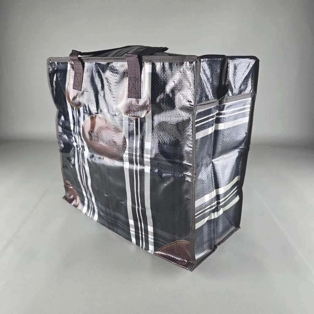 Сумка господарська, поліпропіленова, з кольоровим малюнком No1 Щільна (38x34x18) (1 шт.) Харків - фото 3