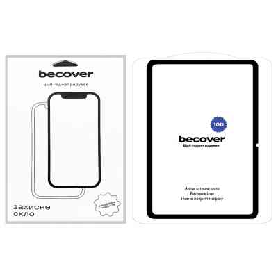 Стекло защитное BeCover 10D Lenovo Tab Plus 11.5" Black (711835) Винница