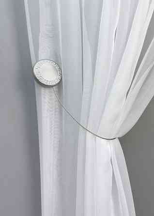 Магниты для штор и гардин Афина 2 шт Серый (81-269) Киев