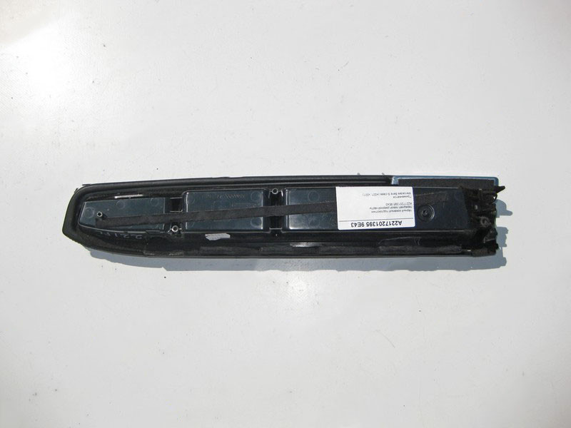 Mercedes-Benz  A2217201395 9E43 Чорний шкіряний підлокітник передньої лівої дверної карти S-Class W221 Одесса - изображение 3