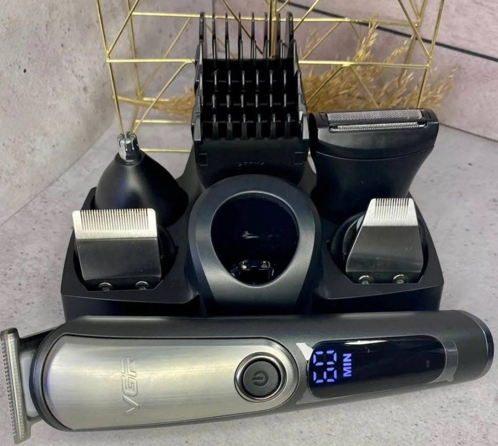 Машинка для стрижки волосся, тример для бороди, бритва, чол. НОВІ! Київ - фото 4