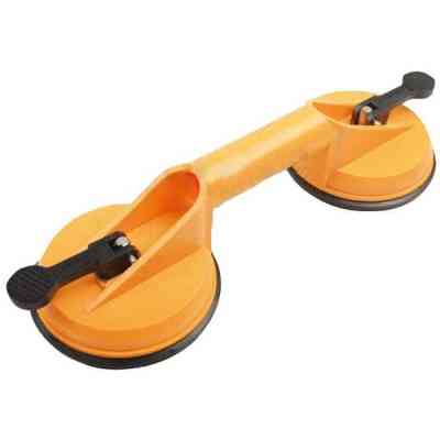 Присоска Tolsen для скла подвійна 115 мм, пластикова до 50 кг (62662) Вінниця