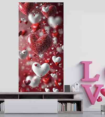 Банер на двері (на стіну) до дня Святого Валентина Сміла